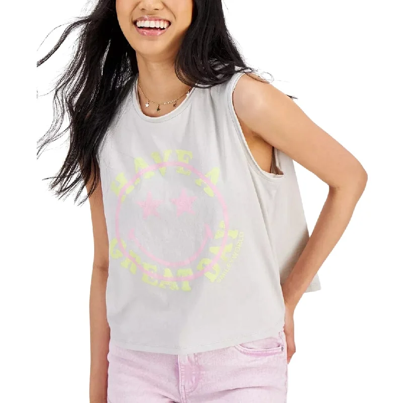 Training vestSMILEY WORLD - Graphic-Print Tank Top