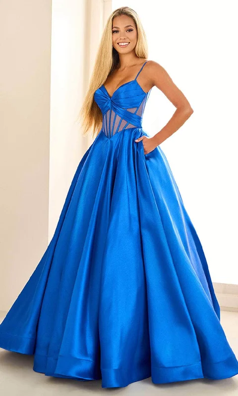 TightestEllie Wilde EW36073 - Pleated Bodice Prom Ballgown