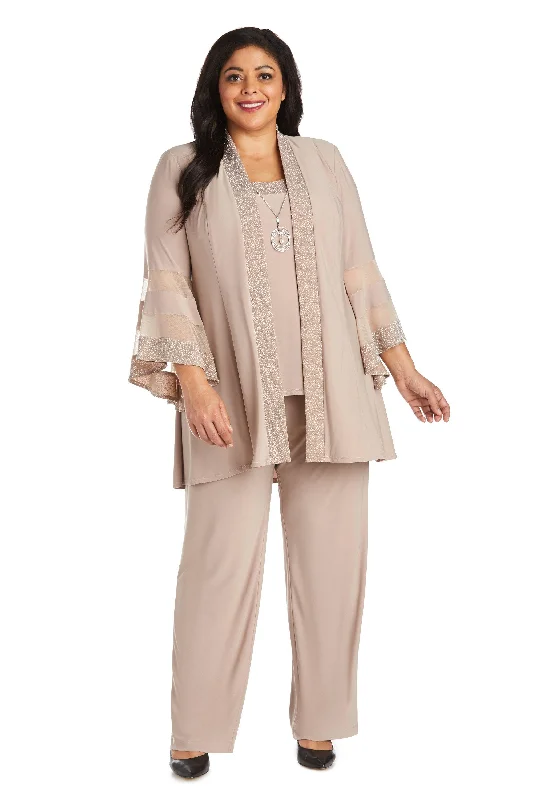 TightstrapR&M Richards 7241W Plus Size Formal Pant Suit Sale