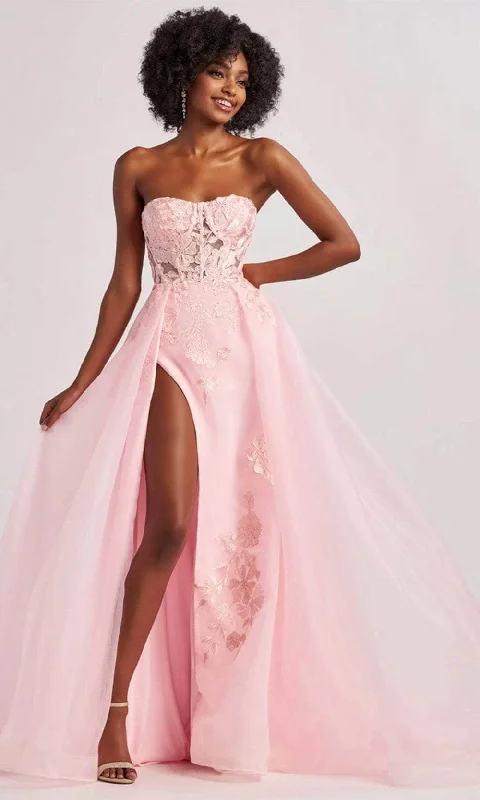 TightcurlColette By Daphne CL8660 - Embroidery Festoon Prom Dress