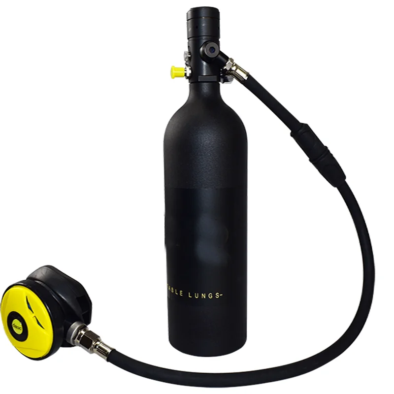 Athletic vestAUGIENB 1L Portable Mouthpiece Oxygen Cylinder Scuba Diving Tank Refill Pump