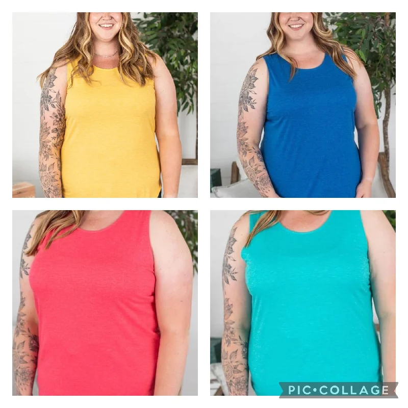 Performance vestTiffany Tank - Assorted Colors