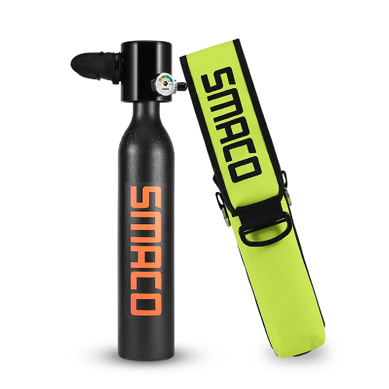 Lightweight hoodieSMACO 4 in 1 Mini Scuba Diving Cylinder Oxygen Air Tank Diving Equipment W/ Hand Pump Valve