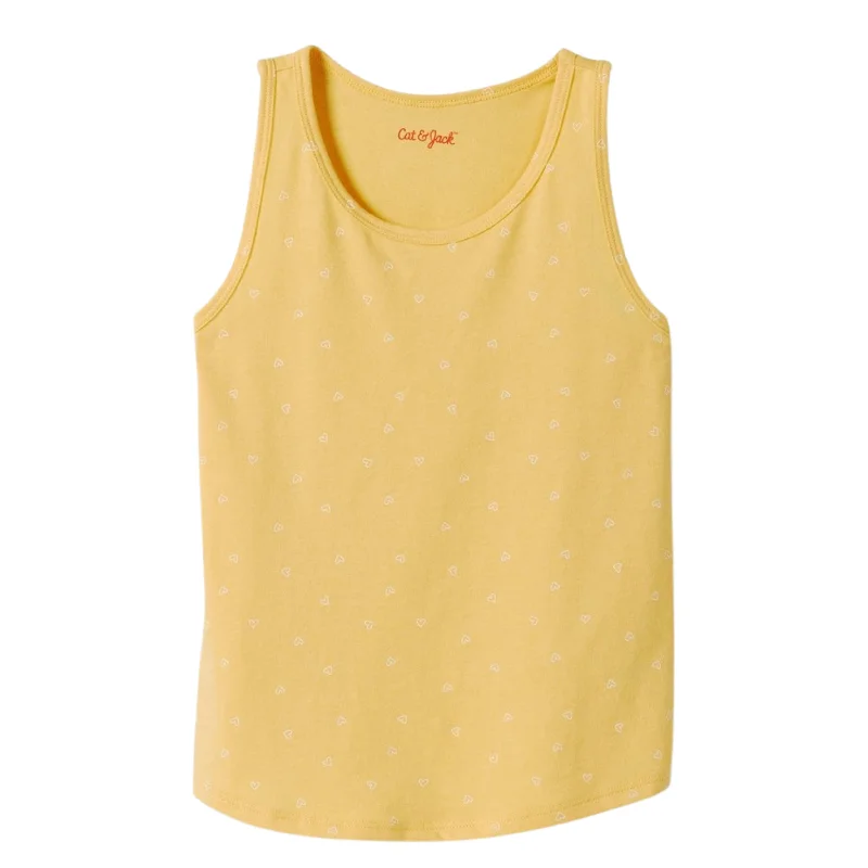 Thermal tankCAT & JACK - Kids - Printed Heart Tank Top