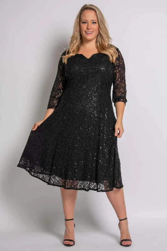 TightspinSL Fashions 9419145 Formal Plus Size Short Dress