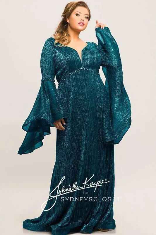 TightconnectionSydneys Closet Plus Size Long Prom Dress