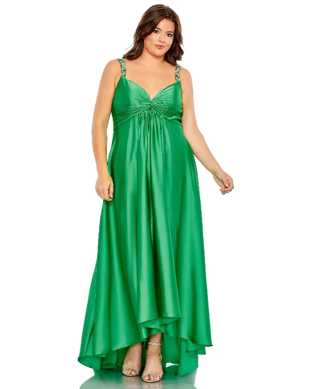 TightoffenseMac Duggal 49577 High Low Plus Size Formal Gown Sale