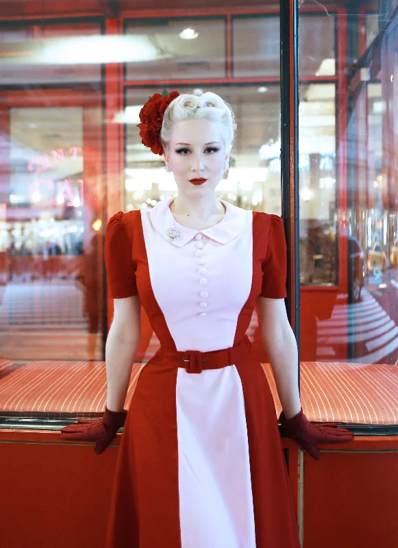 Jackie - 2 tone swing - 50s inspired dress