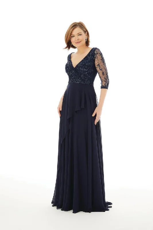 TightfinishMGNY Madeline Gardner New York 72208 Long Formal Dress