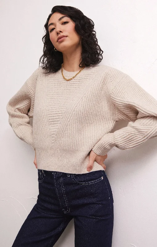 Linen Knit TopsAlaska Rib Sweater