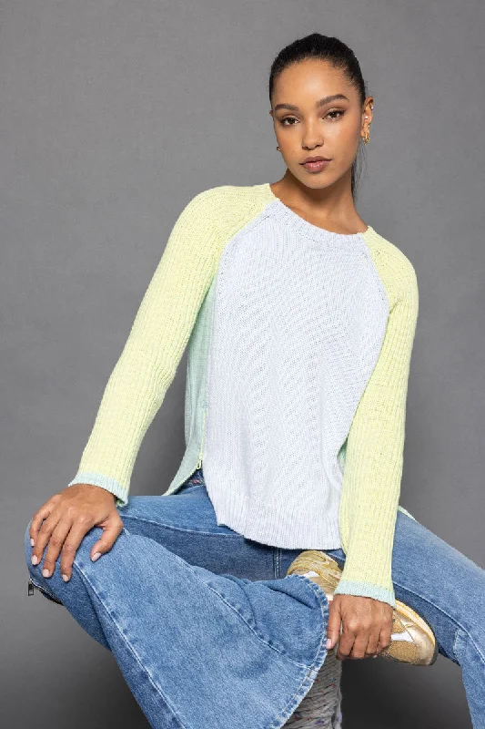 Acrylic Knit TopsLisa Todd Zip Me Sweater