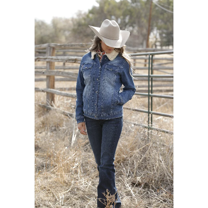 Track JacketsCinch Women's Denim Trucker Jacket