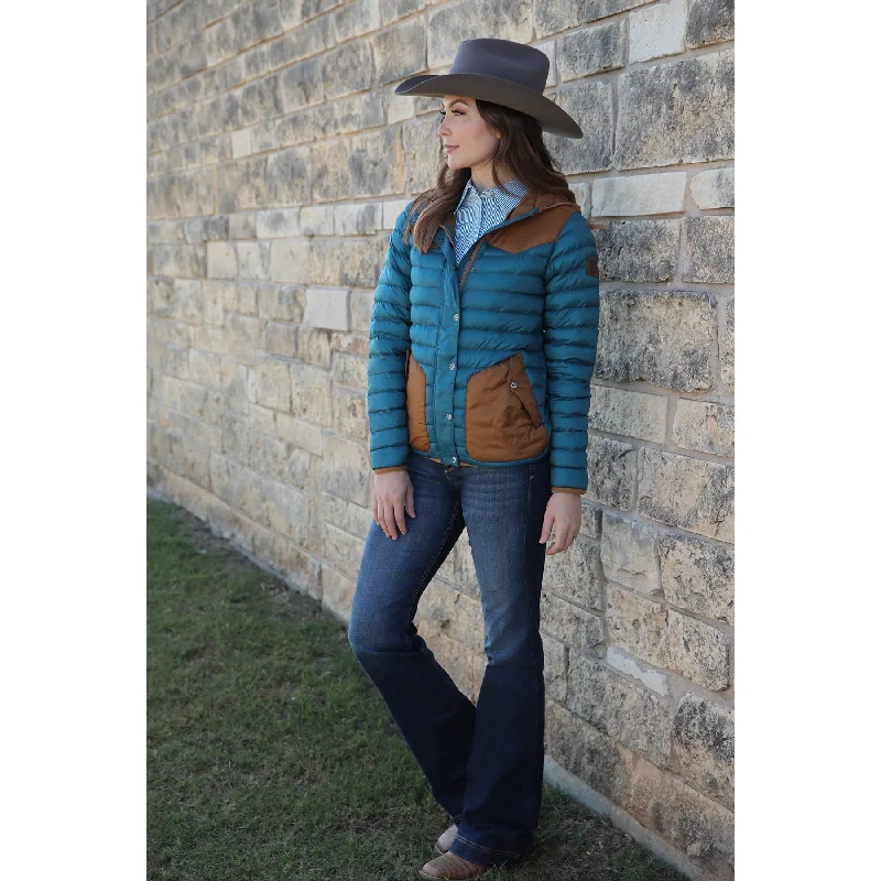 Military JacketsCinch Women's Teal Quilted Jacket