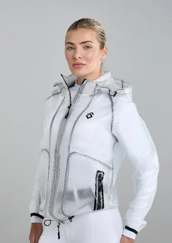 Asymmetrical JacketsClear Rain Jacket