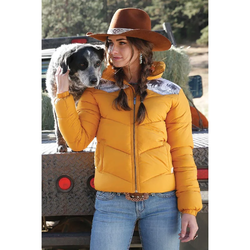 Safari JacketsCruel Women's Western Puffer Jacket