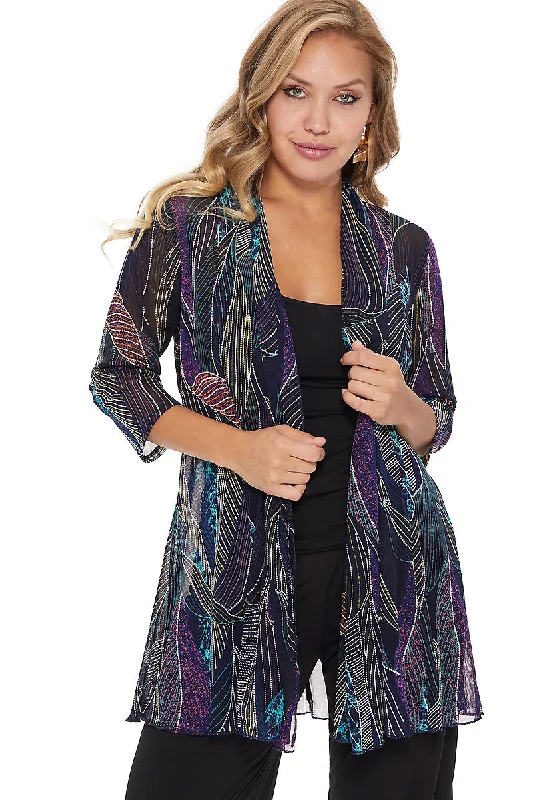 Painted JacketsWomen's MR Princess Jacket Print Quarter Sleeves-4072MR-QRP1-W234