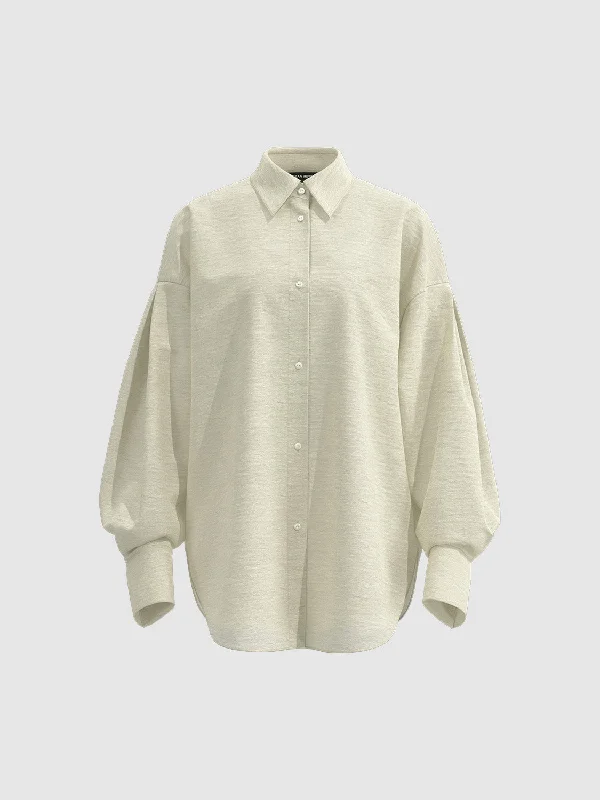 Fitted ShirtsButton Up Loose Shirt