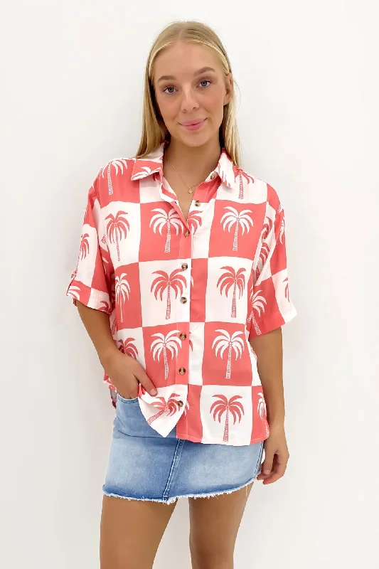 Yoga ShirtsEaston Shirt Melon Palm