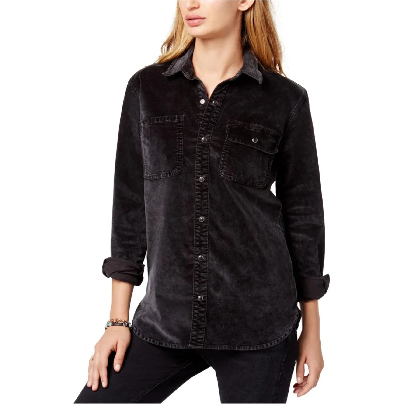 Camping ShirtsLucky Brand Womens Utility Button Up Shirt