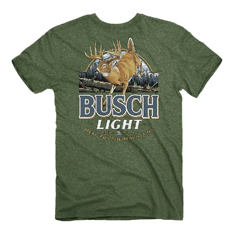 Fleece T-ShirtsBusch Light - Deer Label T-Shirt