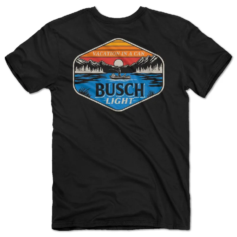 Hip-Hop T-ShirtsBusch Light - Mountain Fishing T-Shirt