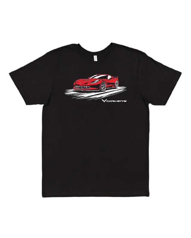 College T-ShirtsChevrolet Corvette C7 T-shirt