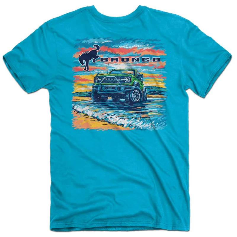 Boat Neck T-ShirtsFord Bronco - Beach T-Shirt