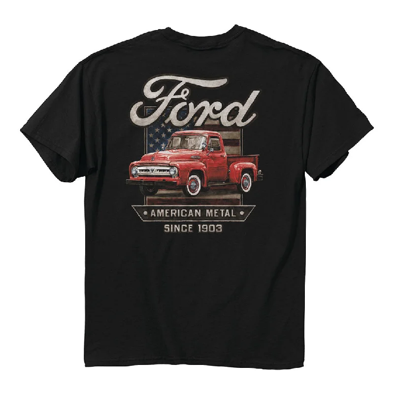 Jersey T-ShirtsFord - F100 American Metal T-Shirt