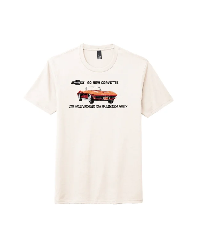 Designer T-ShirtsChevrolet Go New Corvette T-shirt