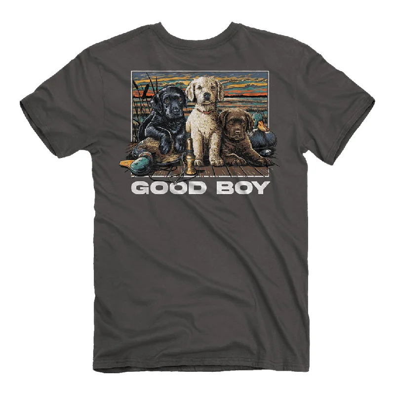 Travel T-ShirtsGood Boy - Pups and Ducks T-Shirt