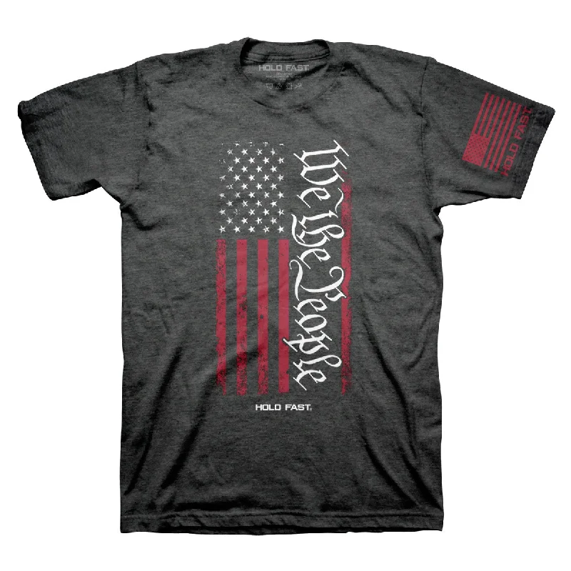 Outdoor T-ShirtsHOLD FAST Mens T-Shirt We The People Flag