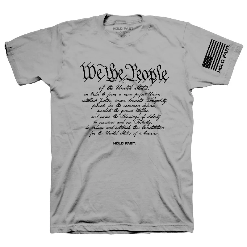 Leather-Paneled T-ShirtsHOLD FAST Mens T-Shirt We The People