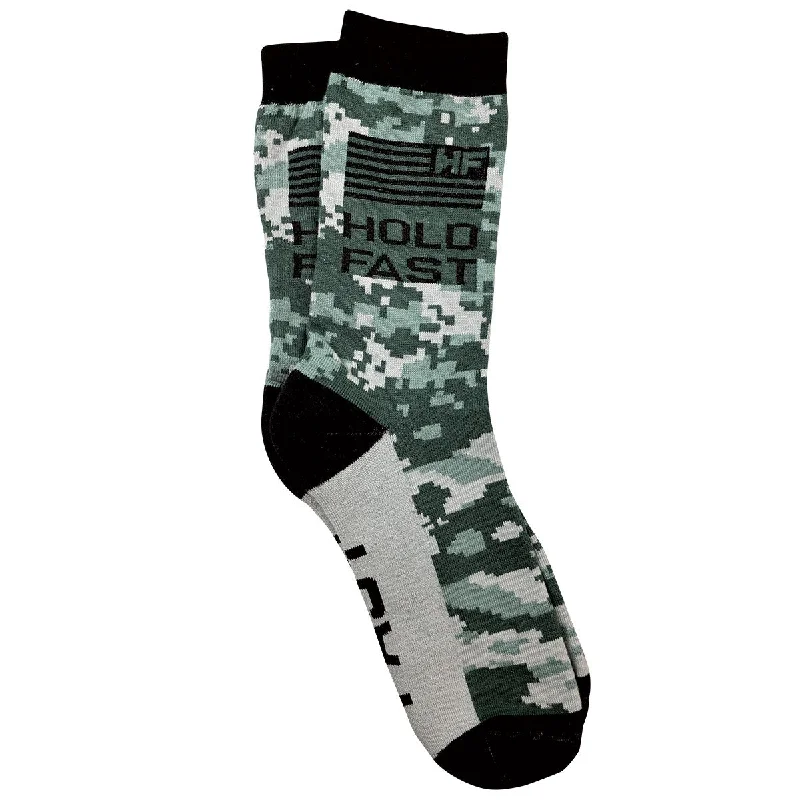 Casual T-ShirtsHOLD FAST Socks Digital Camo