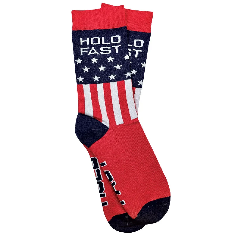 Hiking T-ShirtsHOLD FAST Socks Patriotic Flag