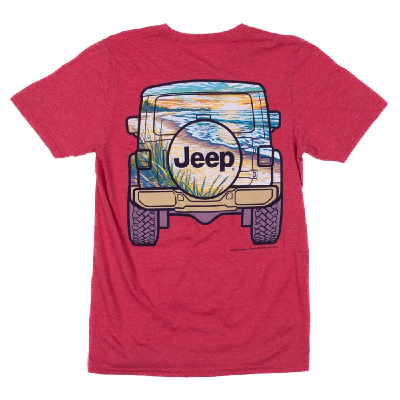 Painted T-ShirtsJeep - Back to the Beach T-Shirt