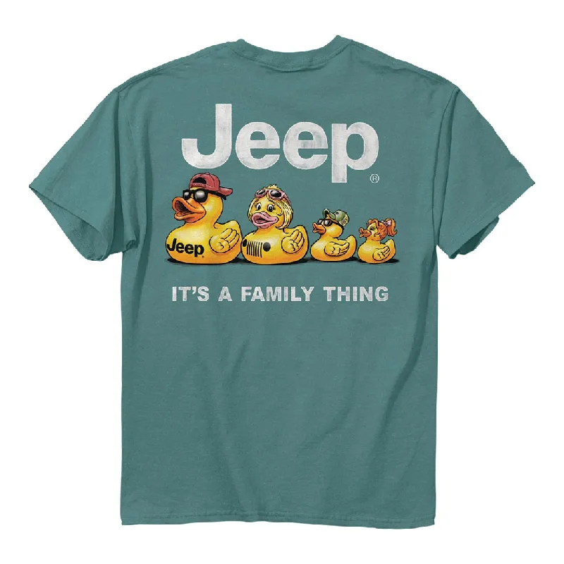 Distressed T-ShirtsJeep - Duck Family T-Shirt