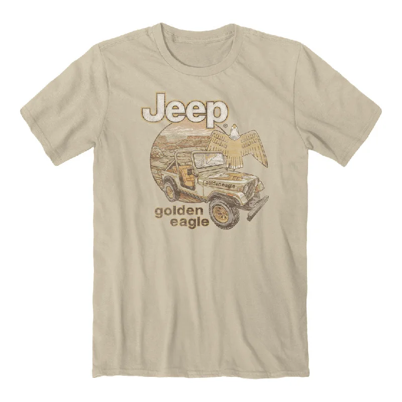 Ruffled T-ShirtsJeep - Golden Eagle T-Shirt