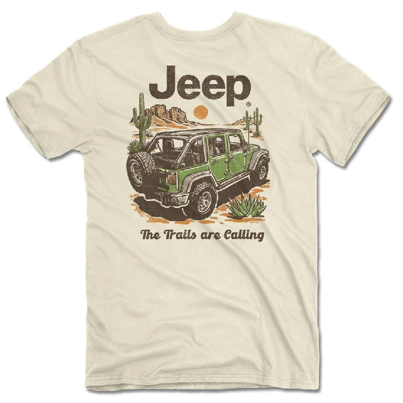 Minimalist T-ShirtsJeep - Trails Are Calling T-Shirt