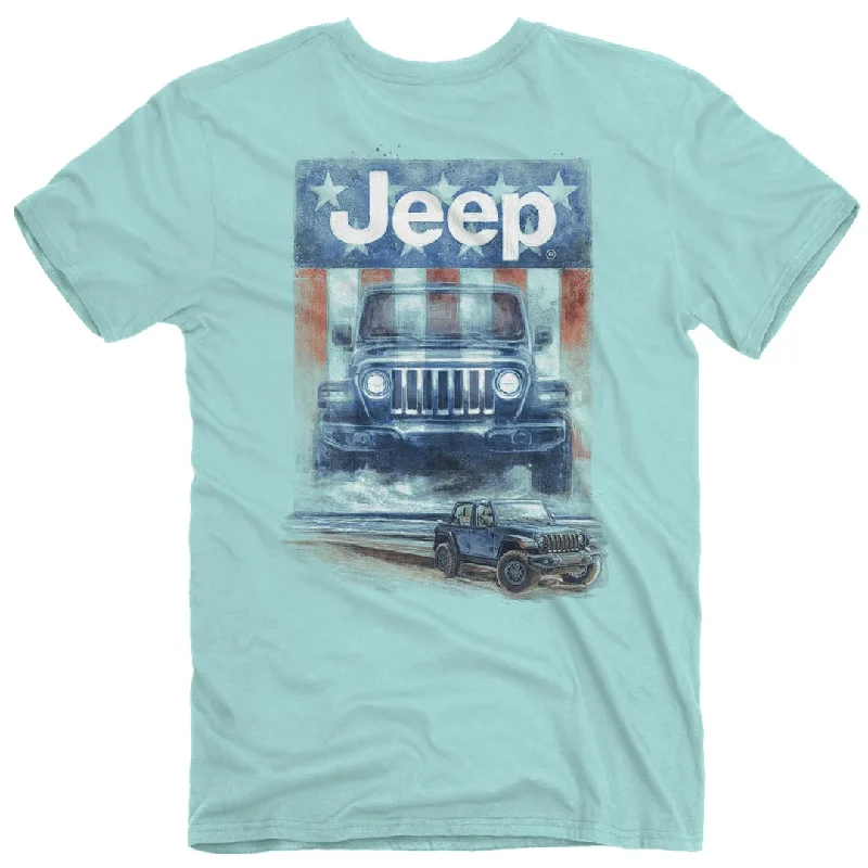 Urban T-ShirtsJeep - USA Beach Rider T-Shirt