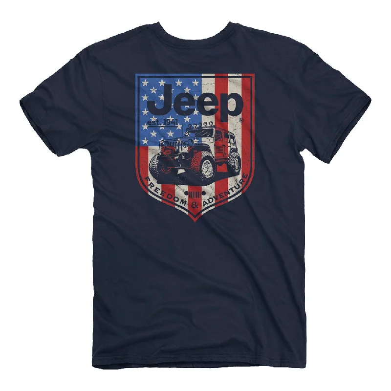 Studded T-ShirtsJeep - USA Shield T-Shirt