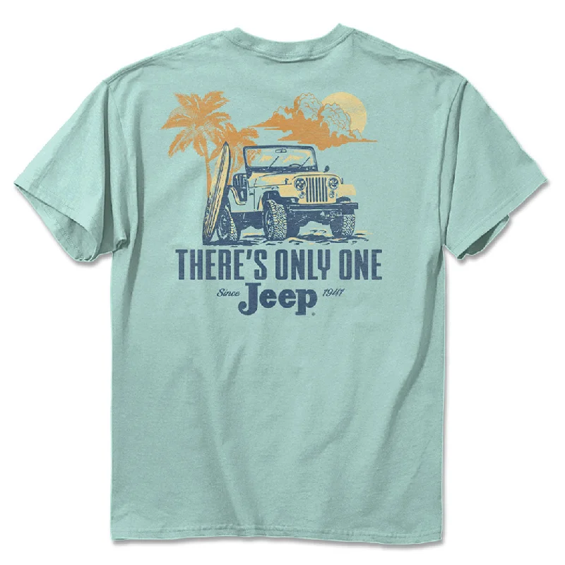 Striped T-ShirtsJeep - Vintage Beach T-Shirt