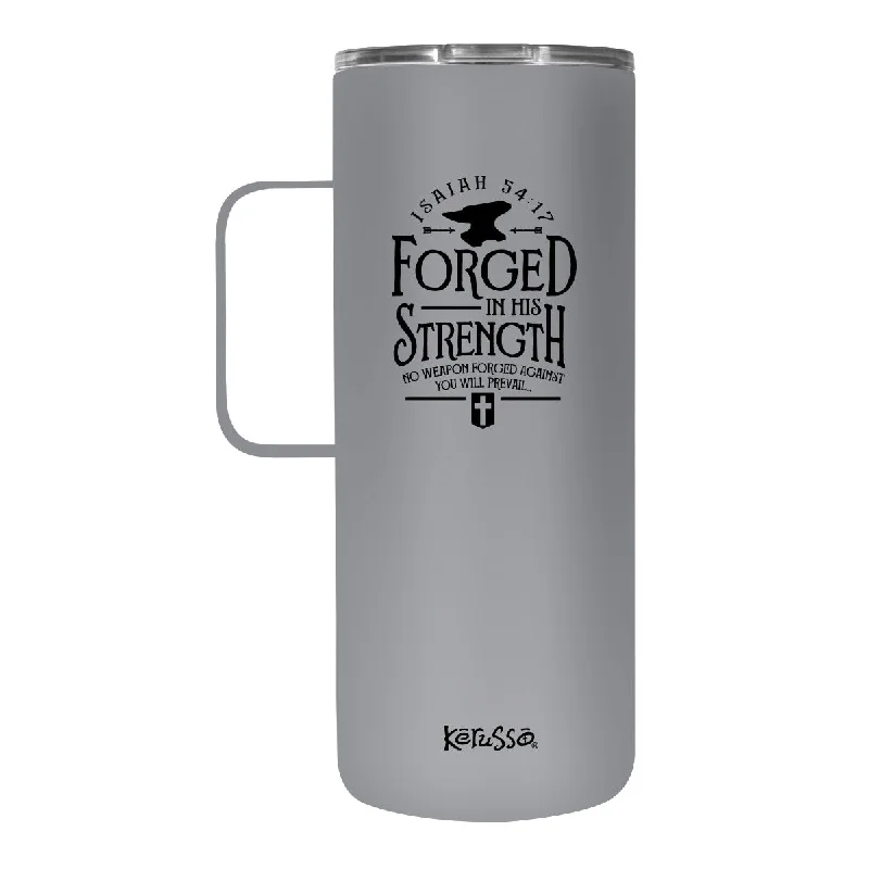 Polyester T-ShirtsKerusso Forged 22 oz Stainless Steel Tumbler With Handle