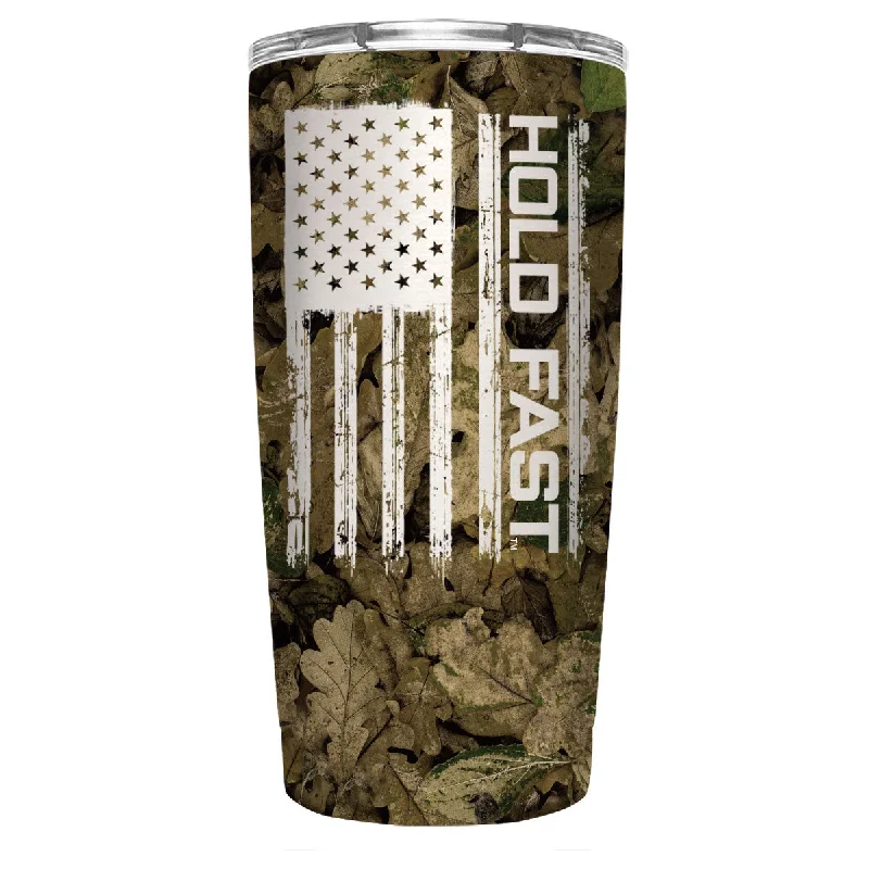 Running T-ShirtsKerusso Hunting Camo Flag 20 oz Stainless Steel Tumbler