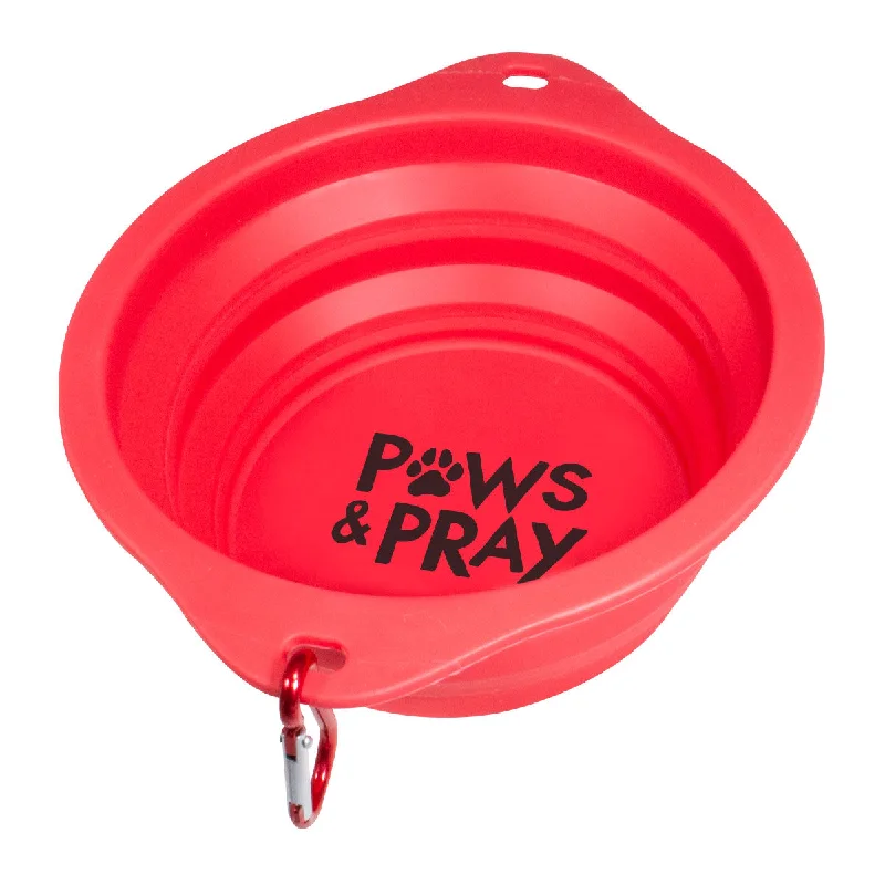 Slim Fit T-ShirtsPaws & Pray Pet Collapsible Bowl