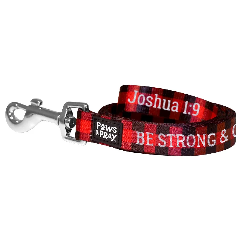 Organic Cotton T-ShirtsPaws & Pray Strong And Courageous Pet Leash