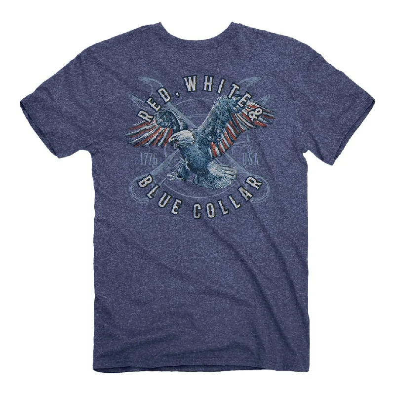 Collaborative T-ShirtsRed, White, and Blue Collar - Eagle T-Shirt