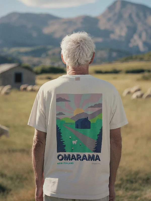 Cycling T-ShirtsThe Pasture Print T-Shirt: Omarama Station