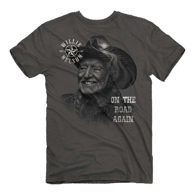 Ruffled T-ShirtsWillie Nelson - On the Road Again T-Shirt