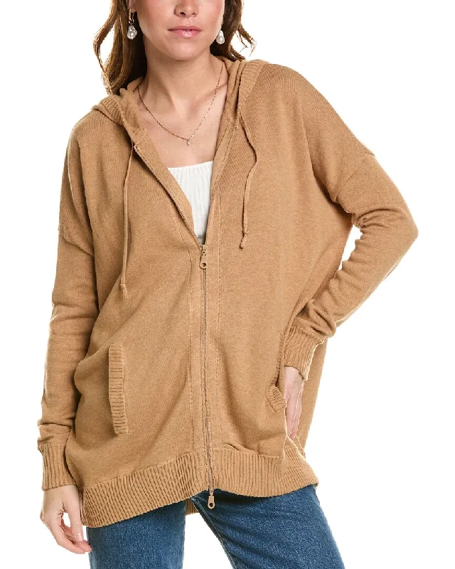 Sports Team HoodiesMinnie Rose Oversized Cashmere-Blend Hoodie