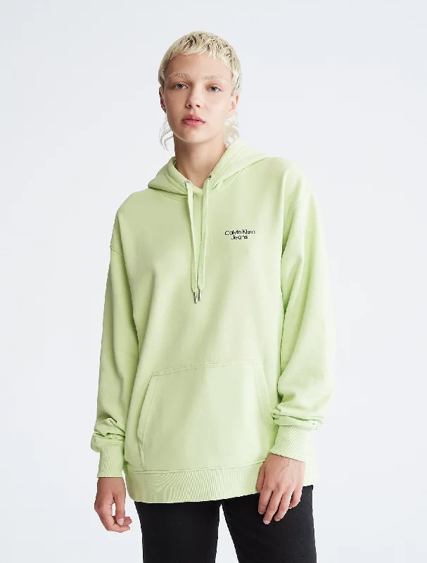 Rainproof HoodiesCalvin Klein Oversized Logo Hoodie - Women